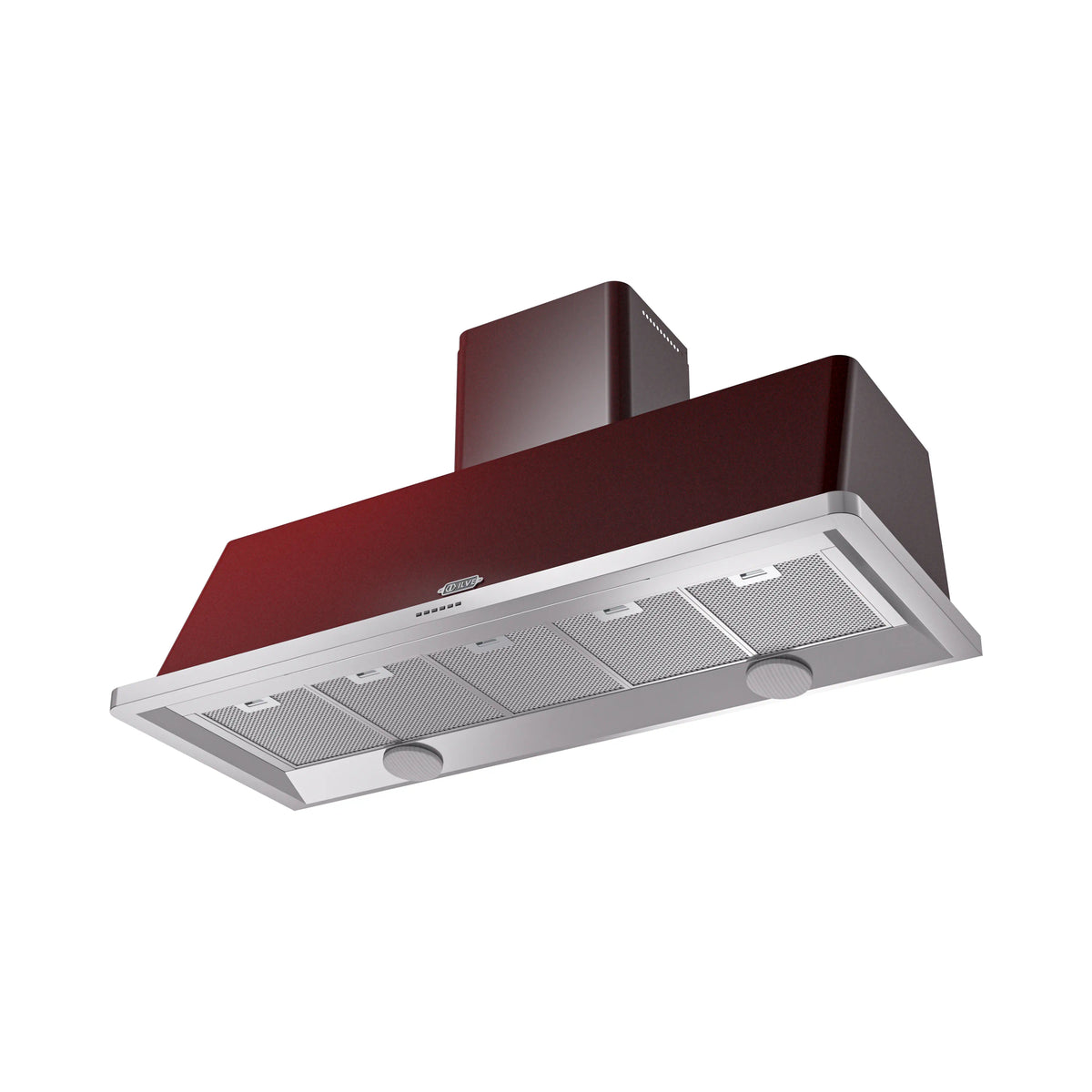 ILVE Majestic 60-Inch Wall-Mount Range Hood, 850 CFM, Burgundy (UAM150BU)