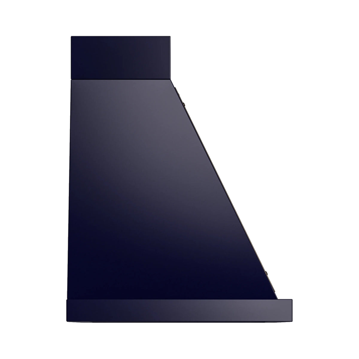 ILVE Nostalgie II 30-Inch 600 CFM Wall Mounted Range Hood in Midnight Blue with Burnished Bronze Trim (UANB30MBB)
