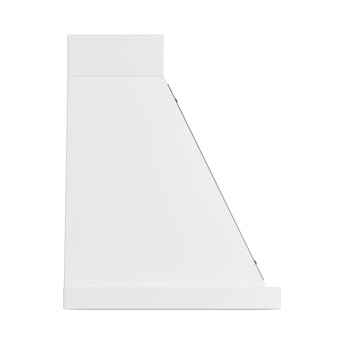 ILVE Nostalgie II 30-Inch 600 CFM Wall Mounted Range Hood in White with Burnished Bronze Trim (UANB30WHB)