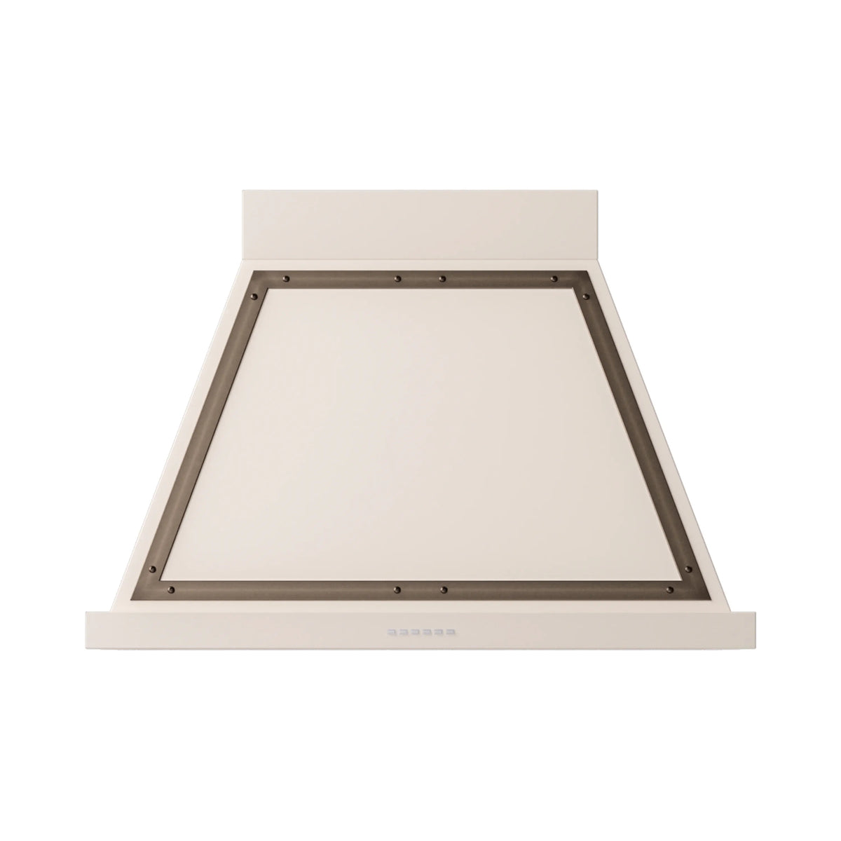 ILVE Nostalgie II 36-Inch 600 CFM Wall Mounted Range Hood in Antique White with Burnished Bronze Trim (UANB36AWB)