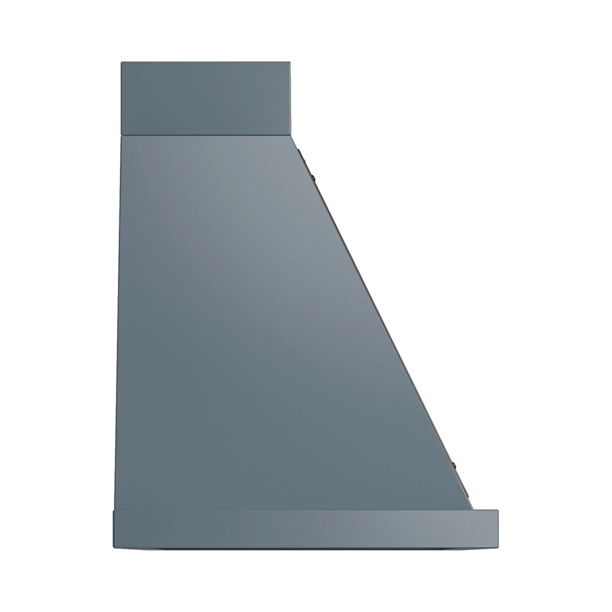 ILVE Nostalgie II 40-Inch 600 CFM Wall Mounted Range Hood in Blue Grey with Burnished Bronze Trim (UANB40BGB)