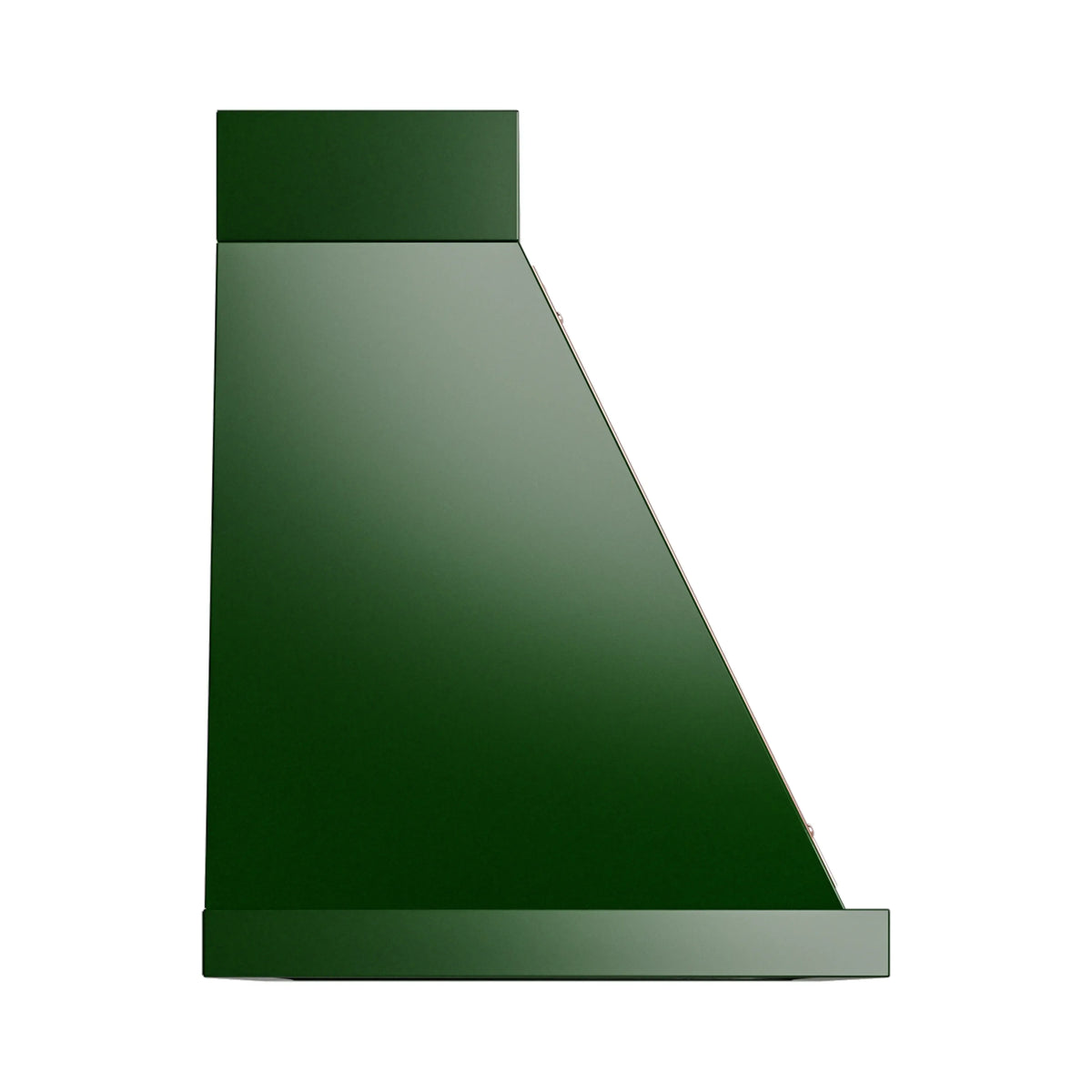 ILVE Nostalgie II 40-Inch 600 CFM Wall Mounted Range Hood in Emerald Green with Copper Trim (UANB40EGP)