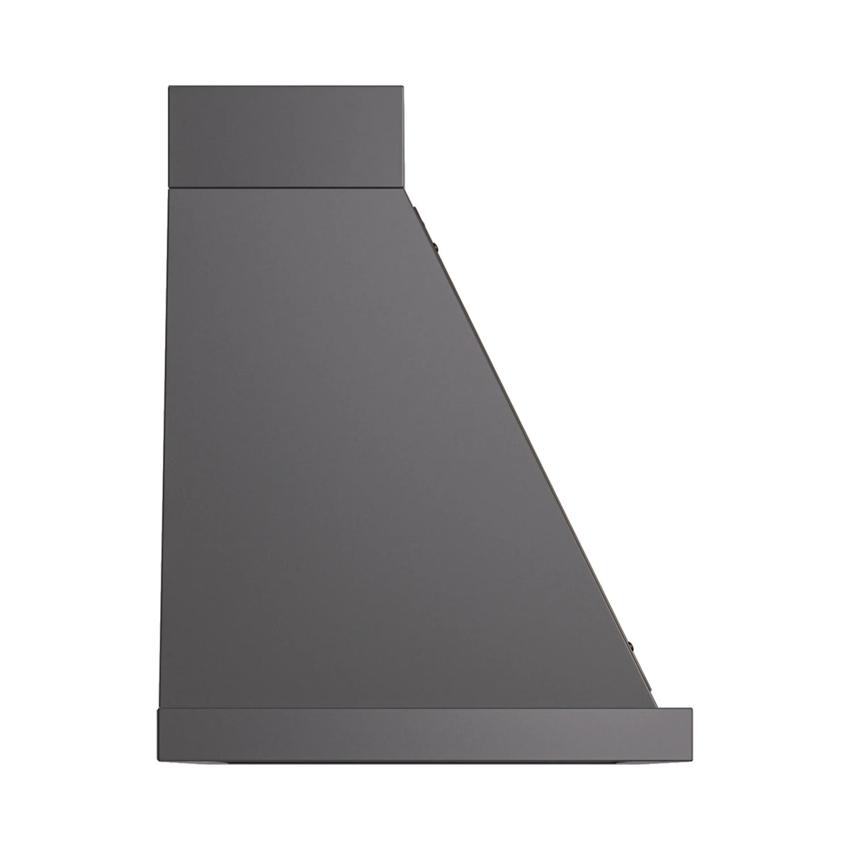 ILVE Nostalgie II 40-Inch 600 CFM Wall Mounted Range Hood in Graphite Matte with Burnished Bronze Trim (UANB40MGB)