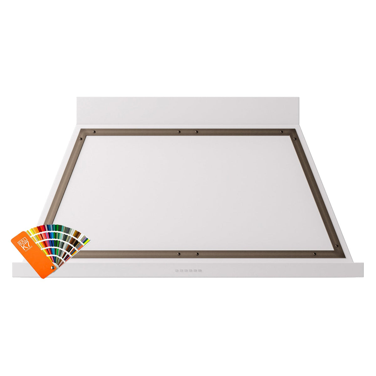 ILVE Nostalgie II 48-Inch 600 CFM Wall Mounted Range Hood in RAL with Burnished Bronze Trim (UANB48RAB)