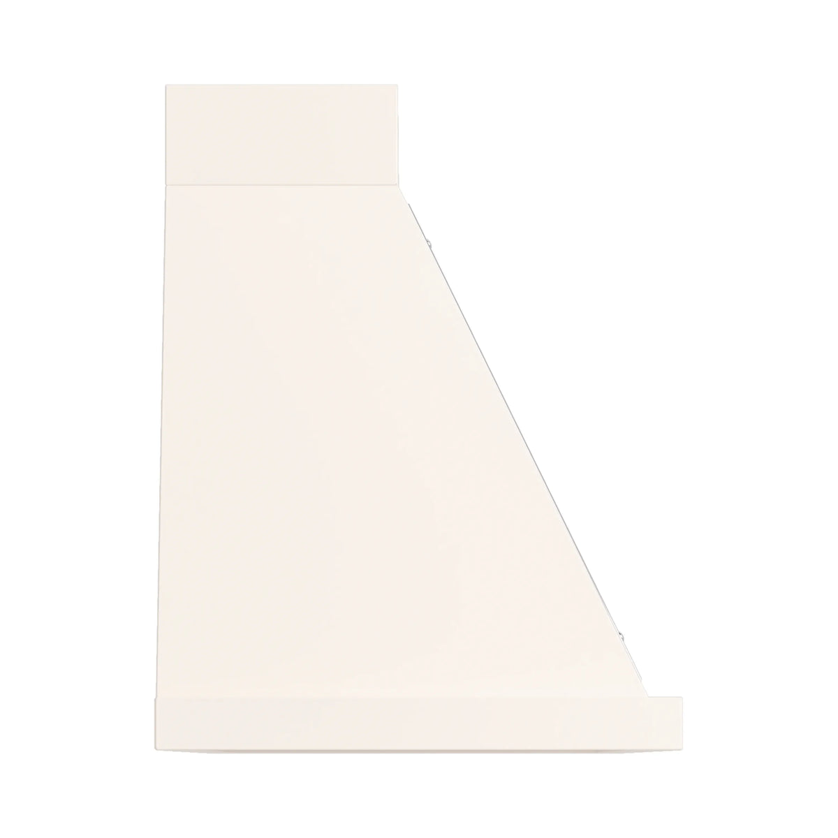ILVE Nostalgie II 48-Inch 600 CFM Wall Mounted Range Hood in Antique White with Chrome Trim (UANB48AWC)