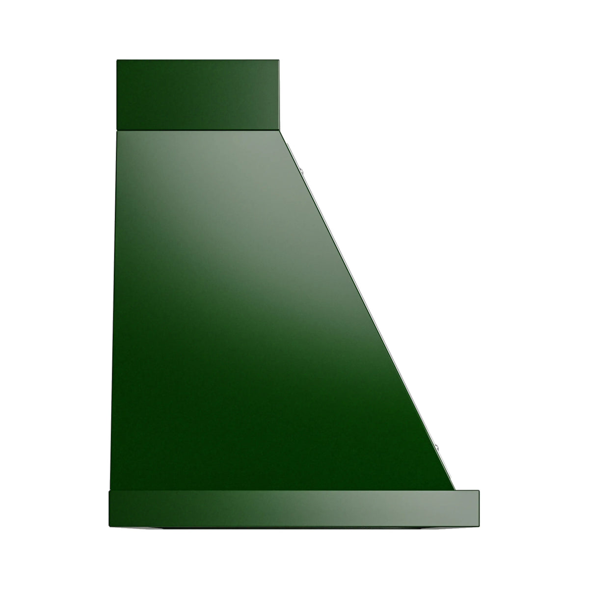 ILVE Nostalgie II 48-Inch 600 CFM Wall Mounted Range Hood in Emerald Green with Chrome Trim (UANB48EGC)