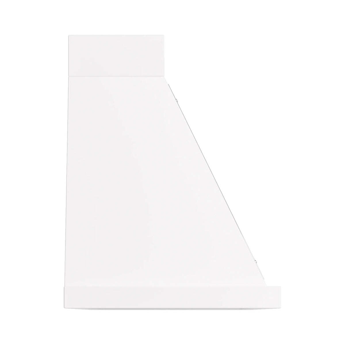 ILVE Nostalgie II 60-Inch 600 CFM Wall Mounted Range Hood in White with Chrome Trim (UANB60WHC)
