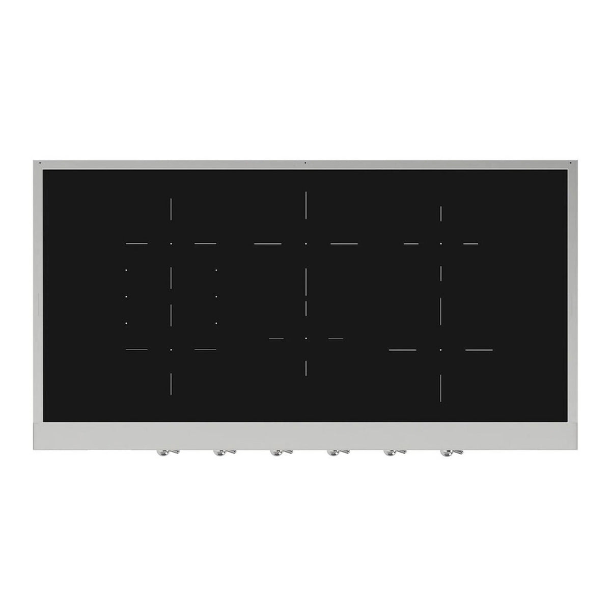 ILVE Nostalgie II 48-Inch Built-In Induction Rangetop, 6 Elements, Stainless Steel (UHCPI486NSSC)