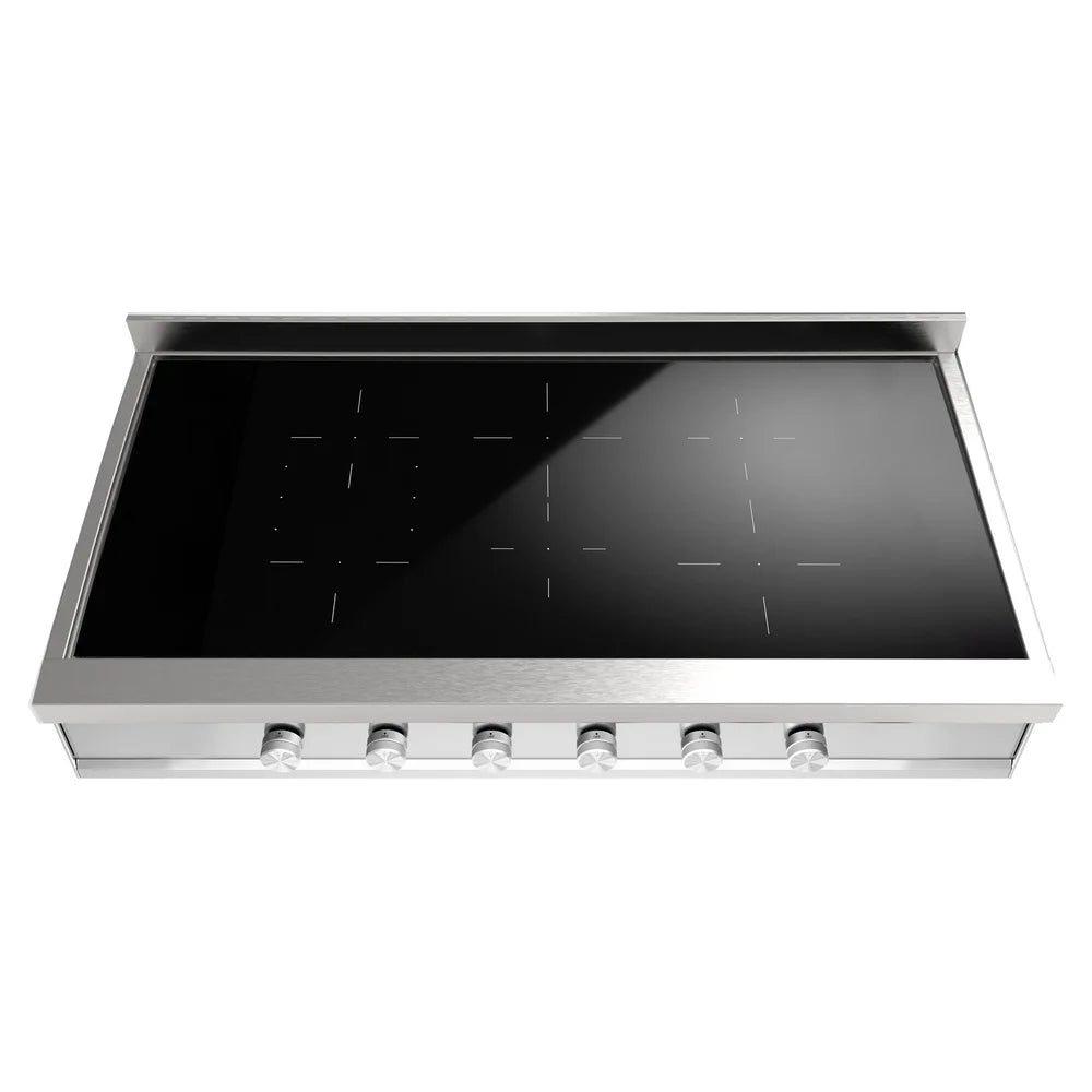 ILVE Professional Plus II 48-Inch Built-In Induction Rangetop, Stainless Steel (UHCPI486SS)