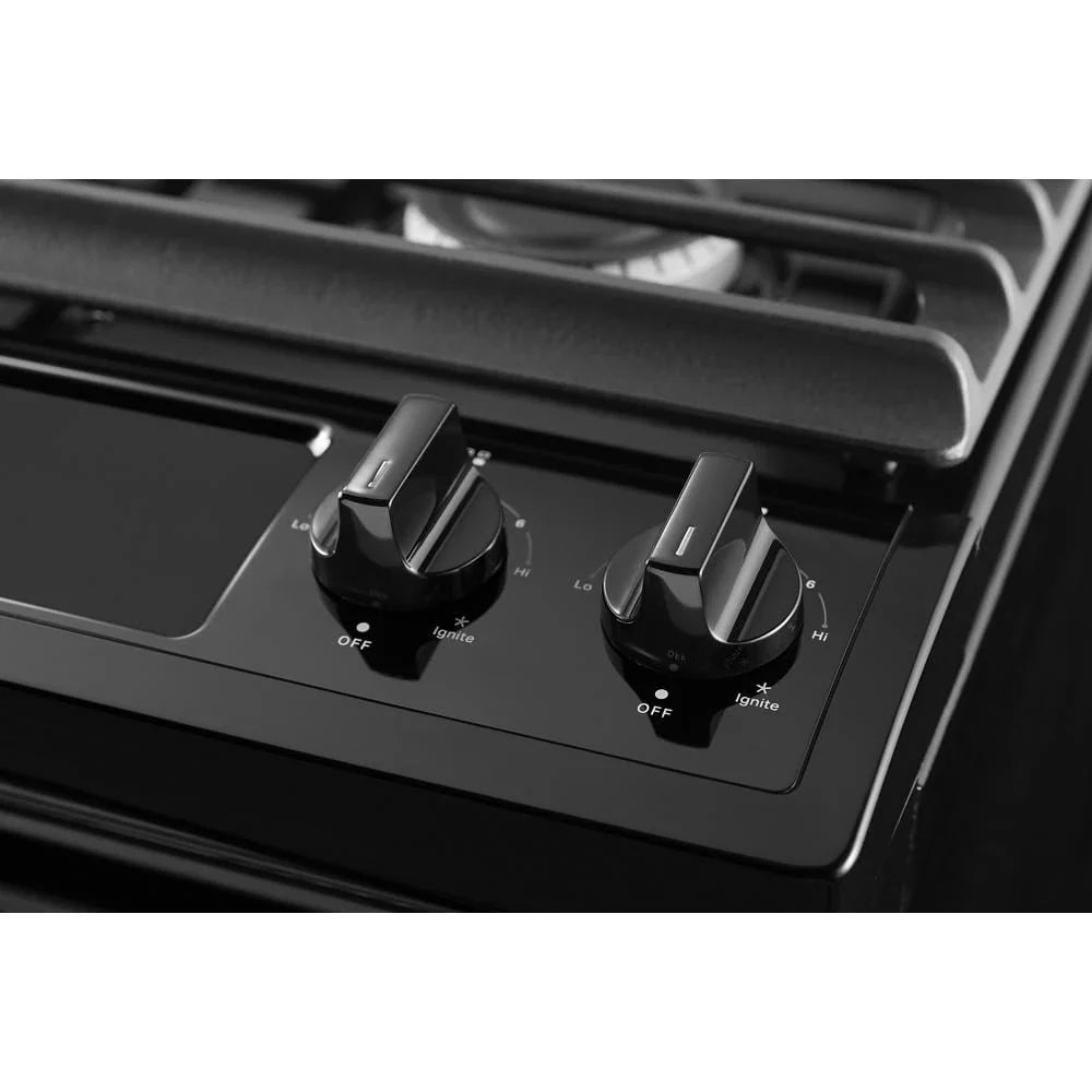 Whirlpool WEG515S0LB 5.0 Cu. Ft. Gas Range with Frozen Bake™ Technology Black