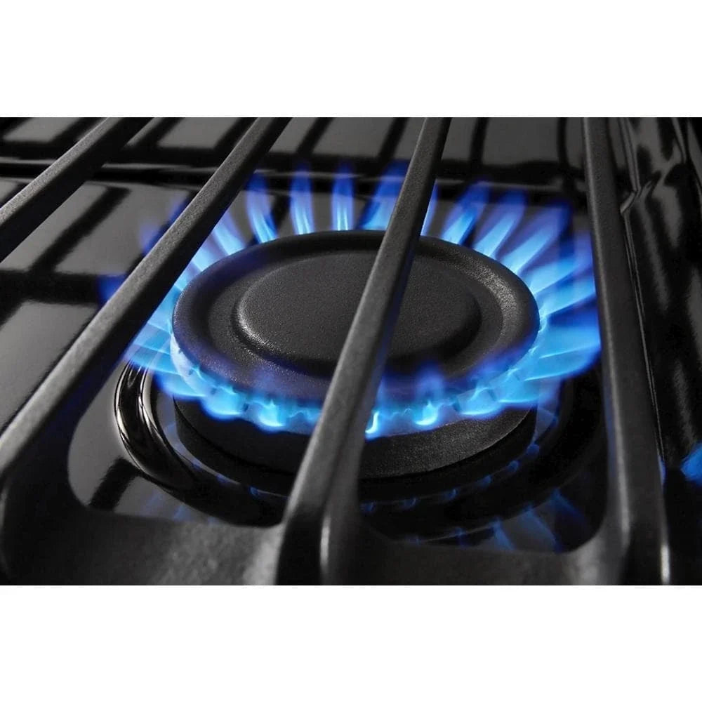 Whirlpool WEG515S0LB 5.0 Cu. Ft. Gas Range with Frozen Bake™ Technology Black