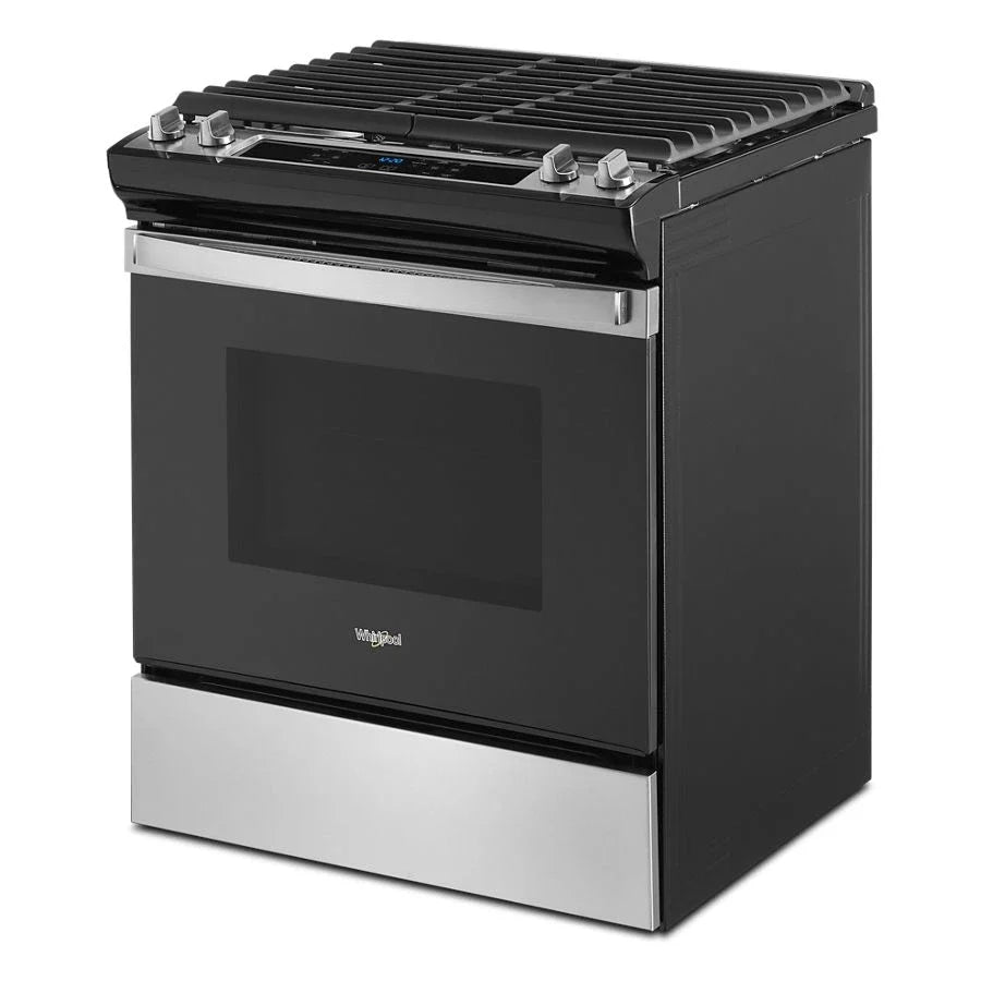 WEG515S0LS 5.0 Cu. Ft. Whirlpool® Gas Range with Frozen Bake™ Technology Stainless Steel