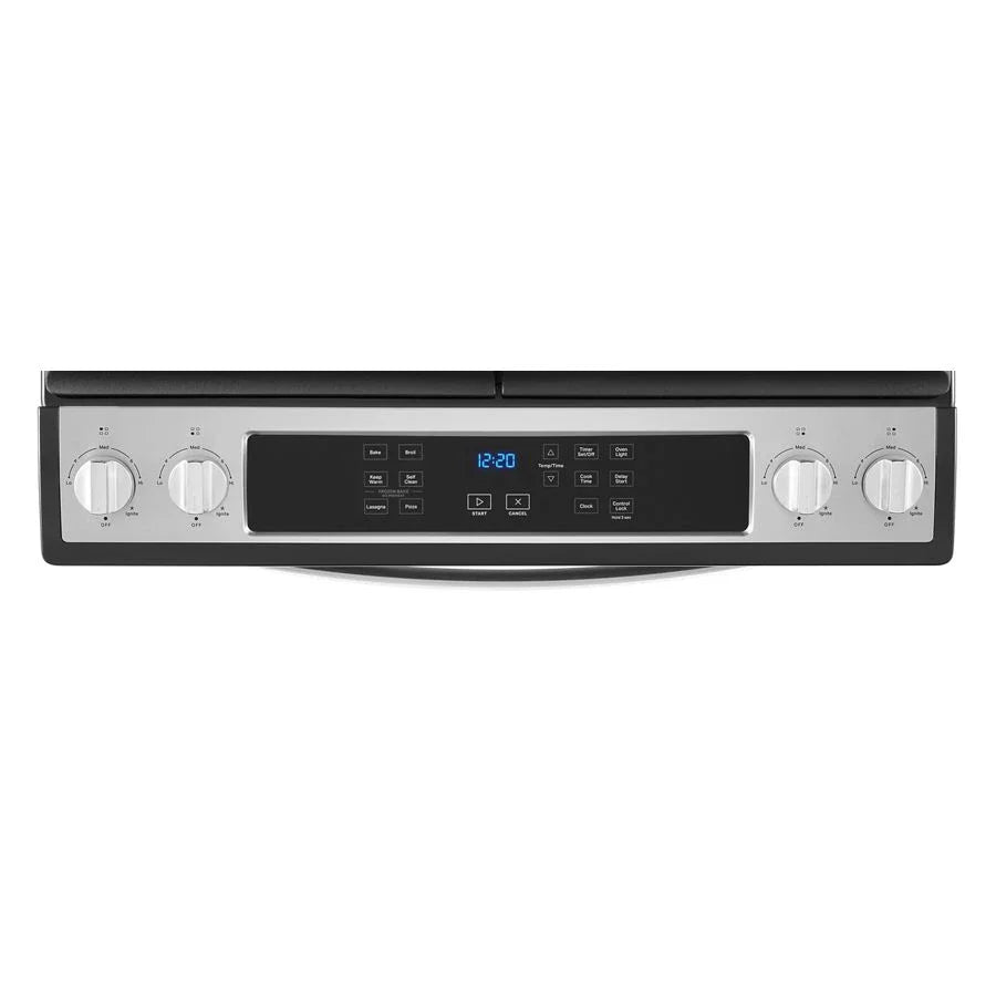 WEG515S0LS 5.0 Cu. Ft. Whirlpool® Gas Range with Frozen Bake™ Technology Stainless Steel
