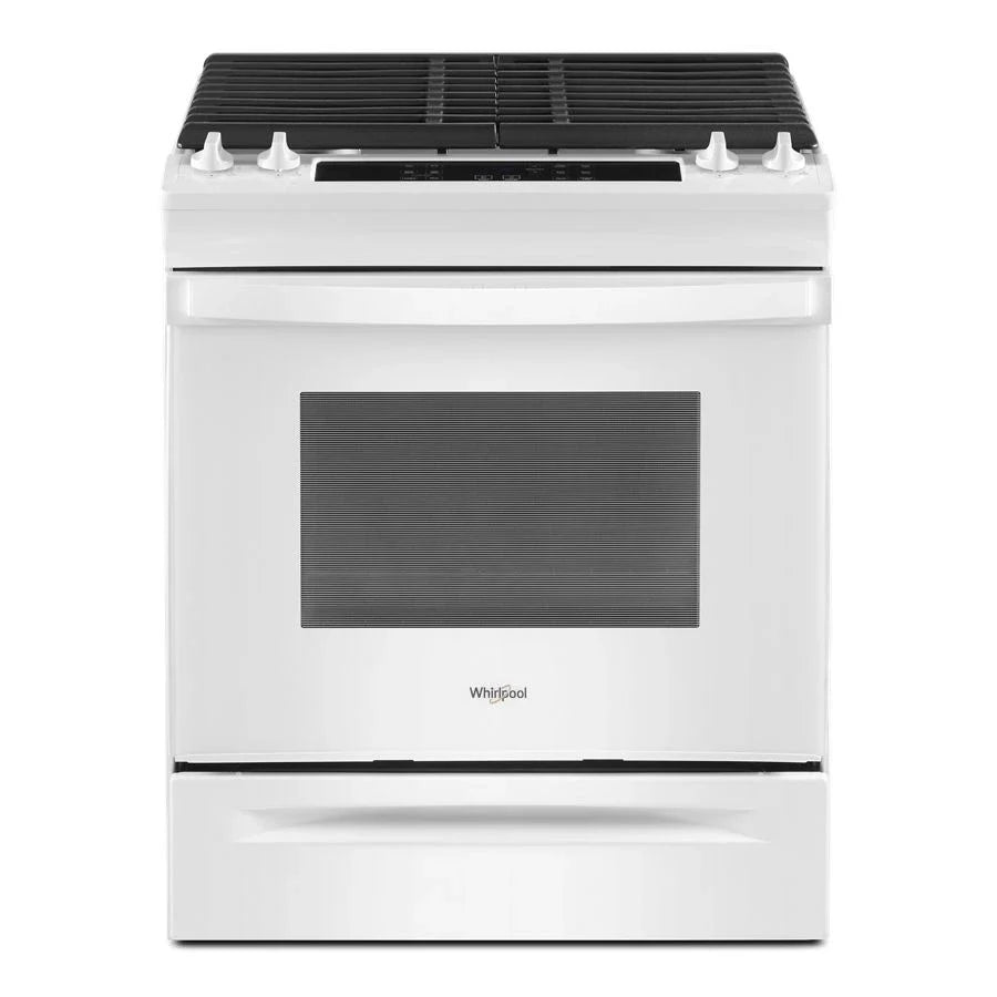 WEG515S0LW 5.0 Cu. Ft. Whirlpool® Gas Range with Frozen Bake™ Technology White