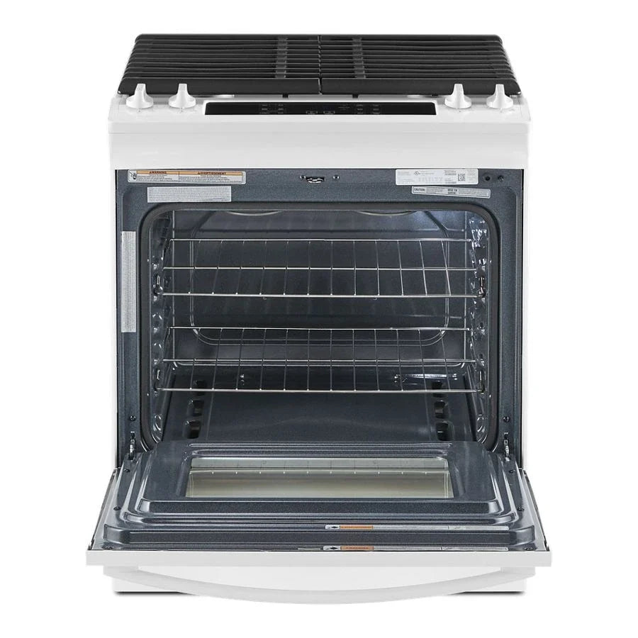 WEG515S0LW 5.0 Cu. Ft. Whirlpool® Gas Range with Frozen Bake™ Technology White