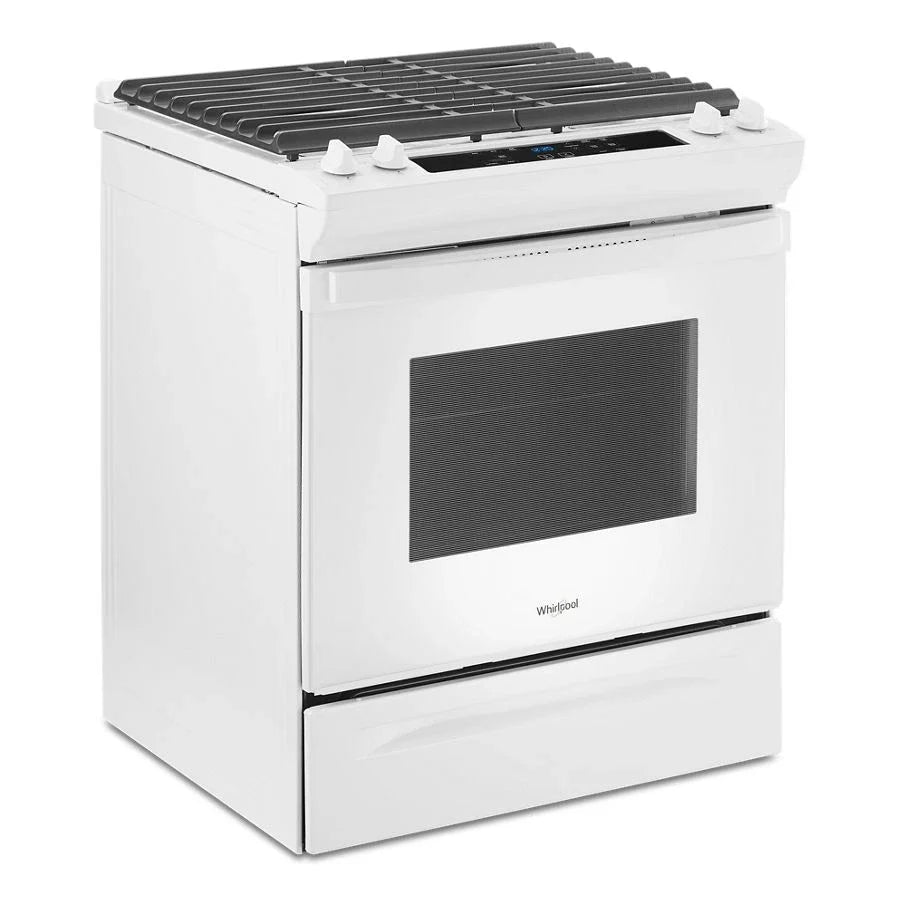 WEG515S0LW 5.0 Cu. Ft. Whirlpool® Gas Range with Frozen Bake™ Technology White