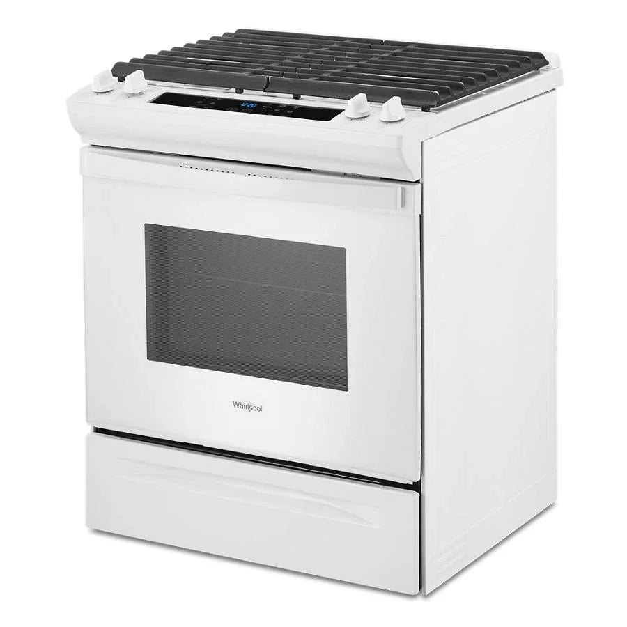 WEG515S0LW 5.0 Cu. Ft. Whirlpool® Gas Range with Frozen Bake™ Technology White