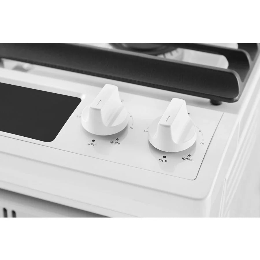 WEG515S0LW 5.0 Cu. Ft. Whirlpool® Gas Range with Frozen Bake™ Technology White