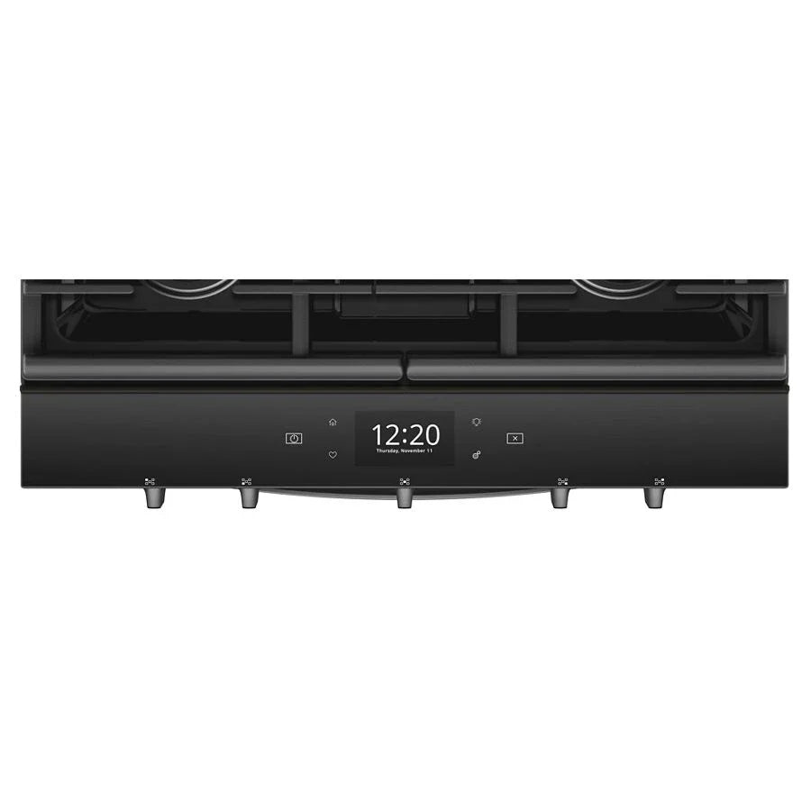 Whirlpool WEG750H0HV 5.8 cu. ft. Smart Slide-in Gas Range with Air Fry, when Connected Black Stainless