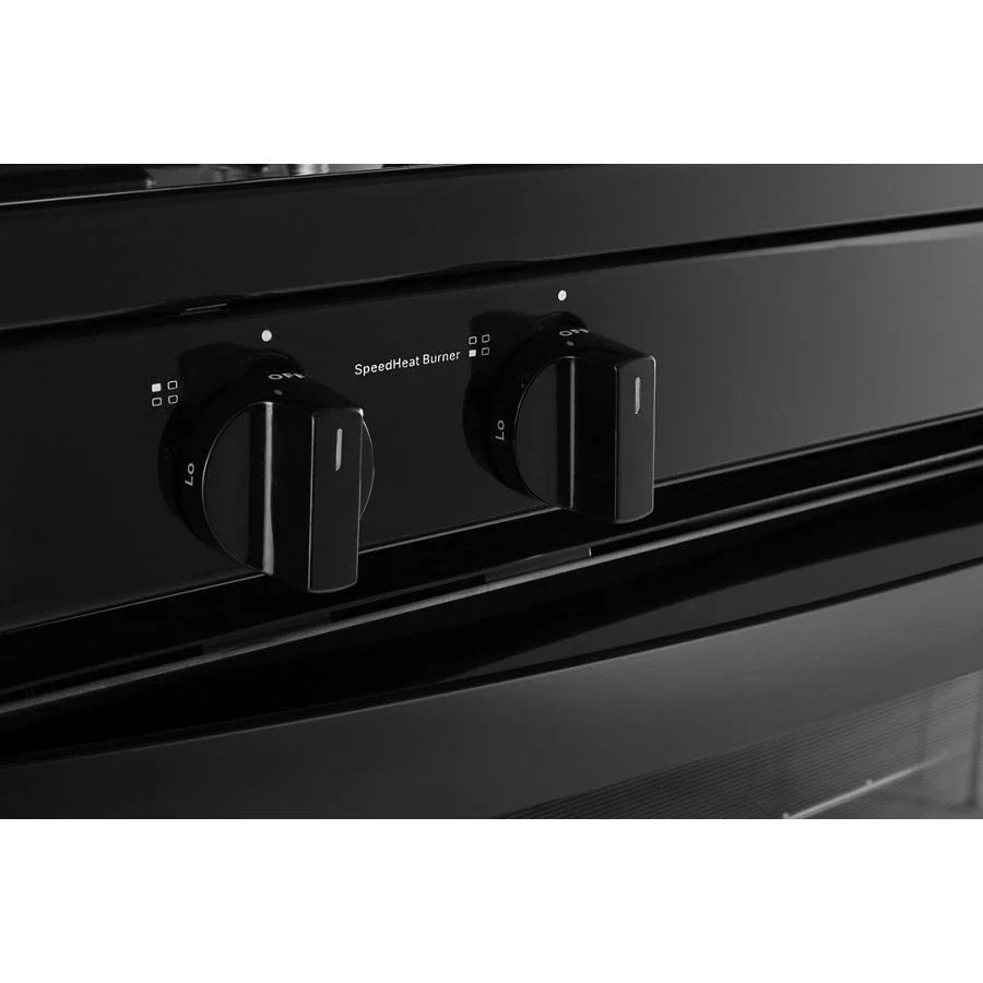 Whirlpool WFG320M0MB 5.1 Cu. Ft. Freestanding Gas Range with Broiler Drawer Black