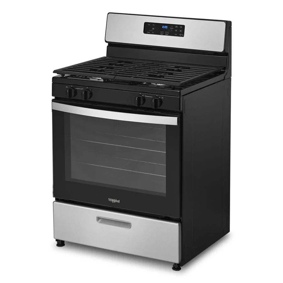 Whirlpool WFG320M0MS 5.1 Cu. Ft. Freestanding Gas Range with Broiler Drawer Stainless Steel