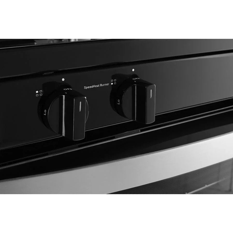 Whirlpool WFG320M0MS 5.1 Cu. Ft. Freestanding Gas Range with Broiler Drawer Stainless Steel