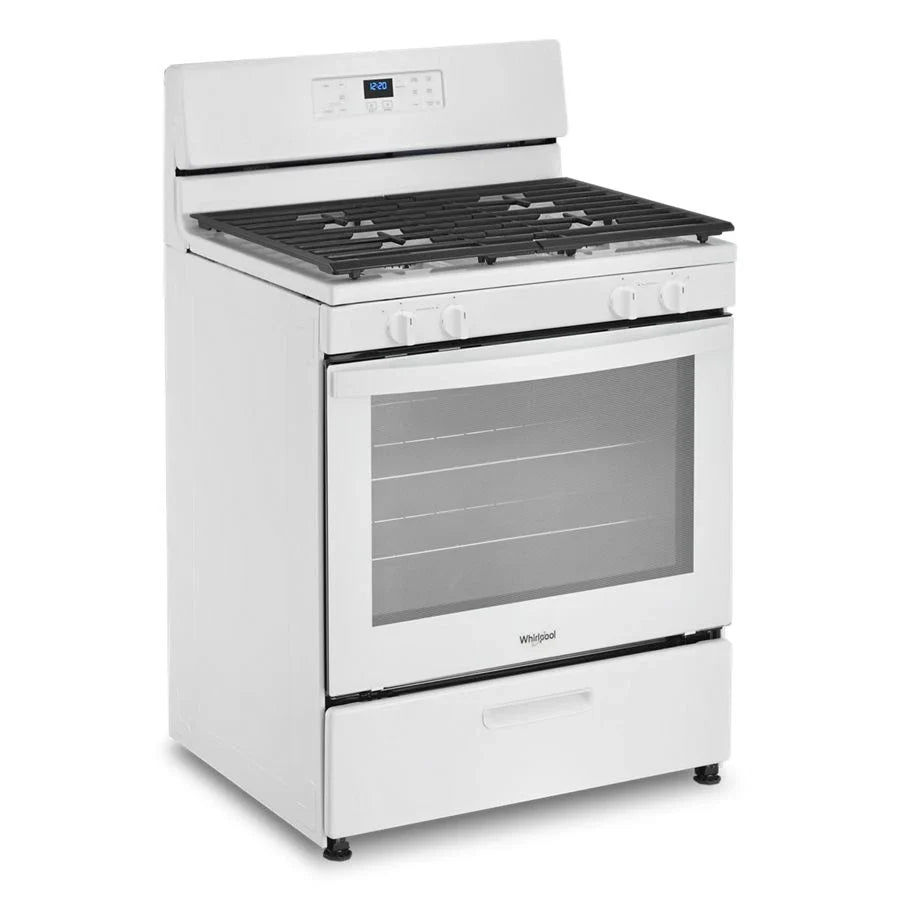 Whirlpool WFG320M0MW 5.1 Cu. Ft. Freestanding Gas Range with Broiler Drawer White