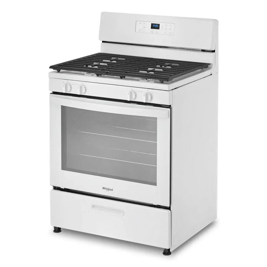 Whirlpool WFG320M0MW 5.1 Cu. Ft. Freestanding Gas Range with Broiler Drawer White