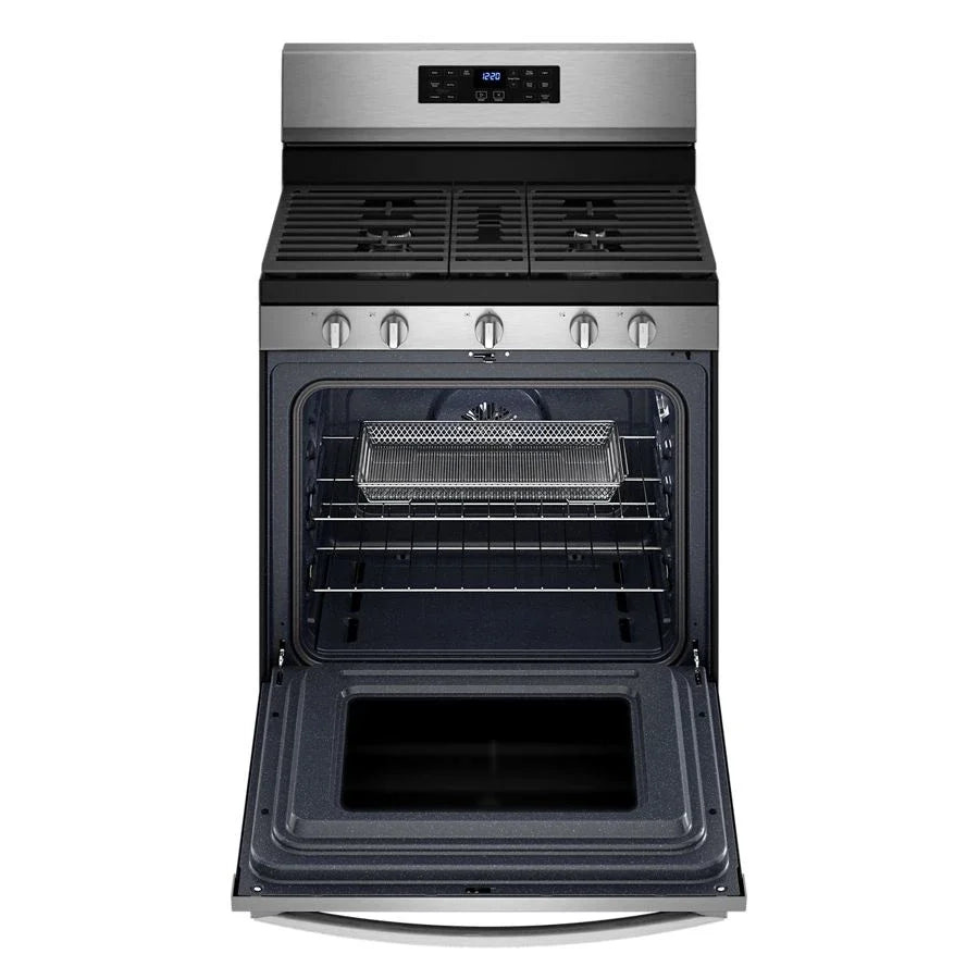WFG550S0LZ 5.0 Cu. Ft. Whirlpool® Gas 5-in-1 Air Fry Oven Fingerprint Resistant Stainless Steel