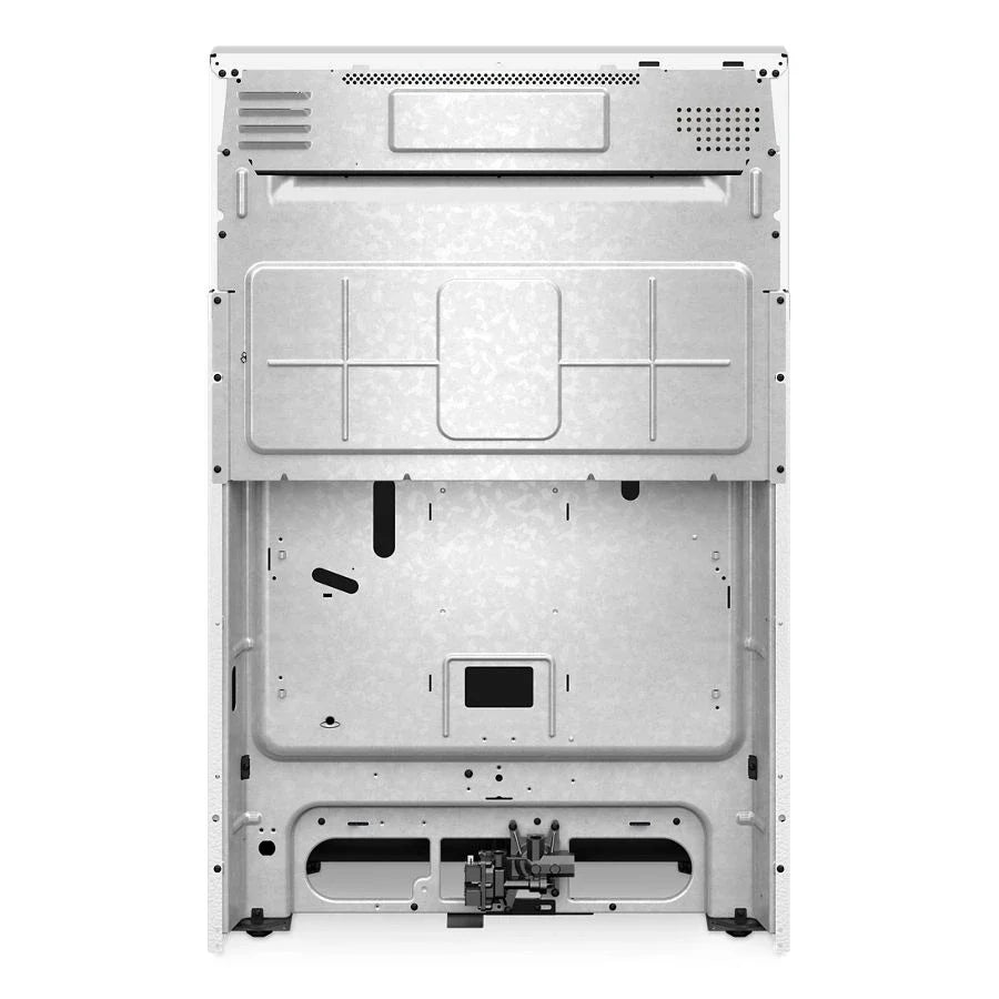 Whirlpool WFGS3530RW 30-inch Self Clean Gas Range with No Preheat Mode White