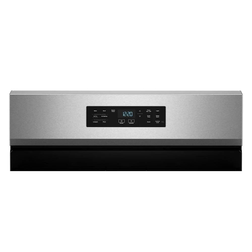 Whirlpool WFGS4530SS 30-inch Gas Range with Air Cooking Technology and Steam Clean Stainless Steel