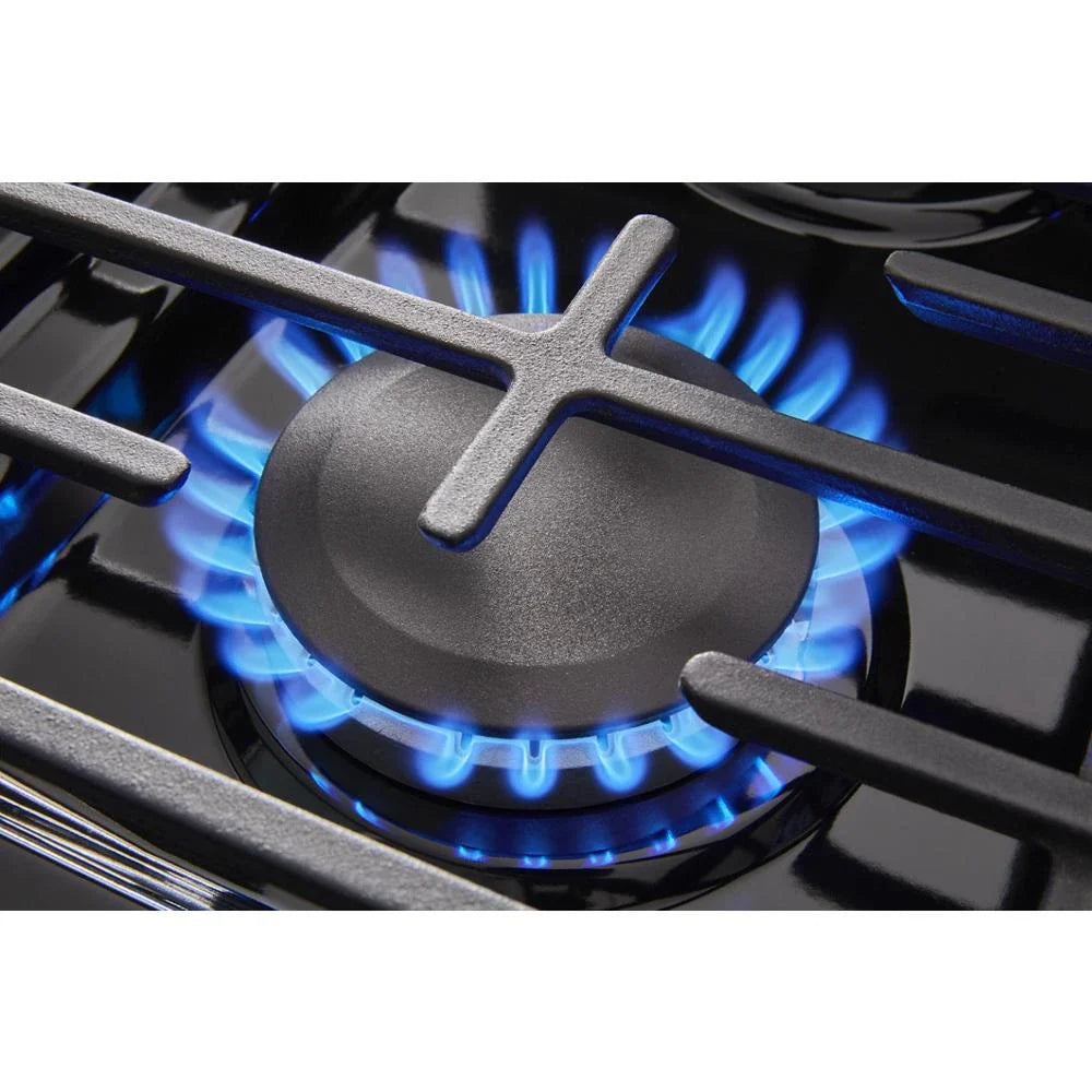 Whirlpool WFGS4530SS 30-inch Gas Range with Air Cooking Technology and Steam Clean Stainless Steel