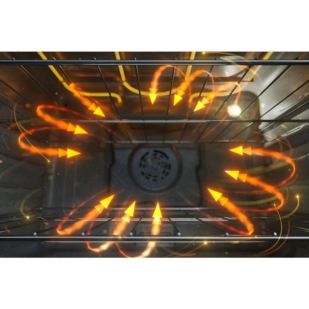 Whirlpool WFGS4530SS 30-inch Gas Range with Air Cooking Technology and Steam Clean Stainless Steel