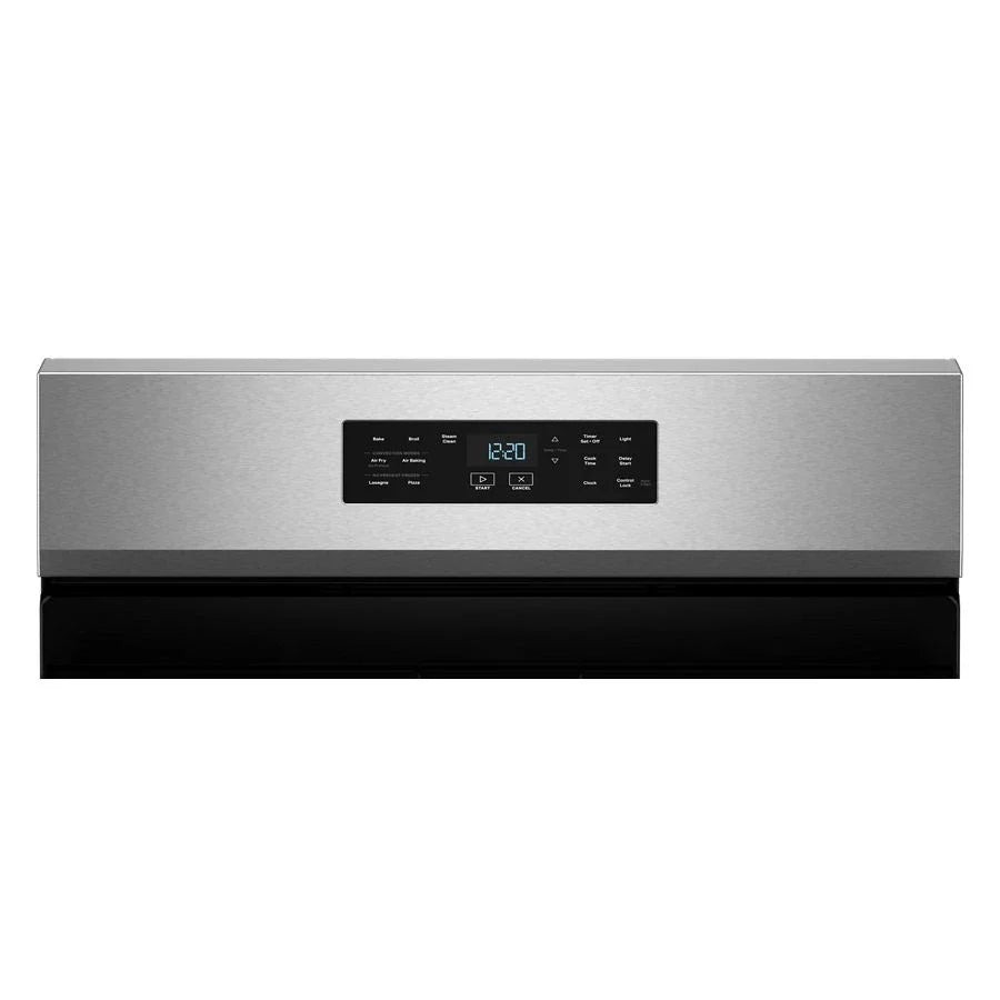 Whirlpool WFGS4530SZ 30-inch Gas Range with Air Cooking Technology and Steam Clean Fingerprint Resistant Stainless Steel