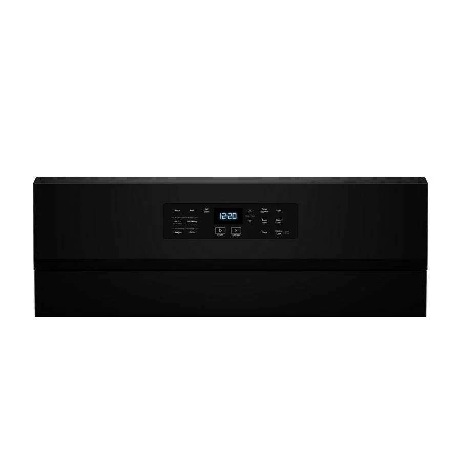 Whirlpool WFGS5030RB 30-inch Gas Range with Air Cooking Technology, No Preheat Air Fry and Air Baking and Self Clean Black