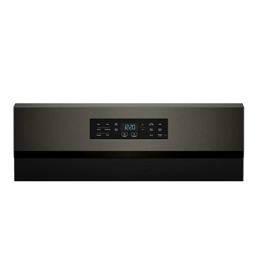 Whirlpool WFGS5730SV 30-inch Gas Range with Air Cooking Technology and EZ-2-Lift™ Hinged Grates Black Stainless