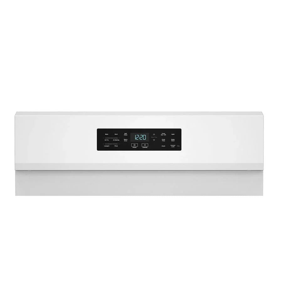 Whirlpool WFGS5730SW 30-inch Gas Range with Air Cooking Technology and EZ-2-Lift™ Hinged Grates White
