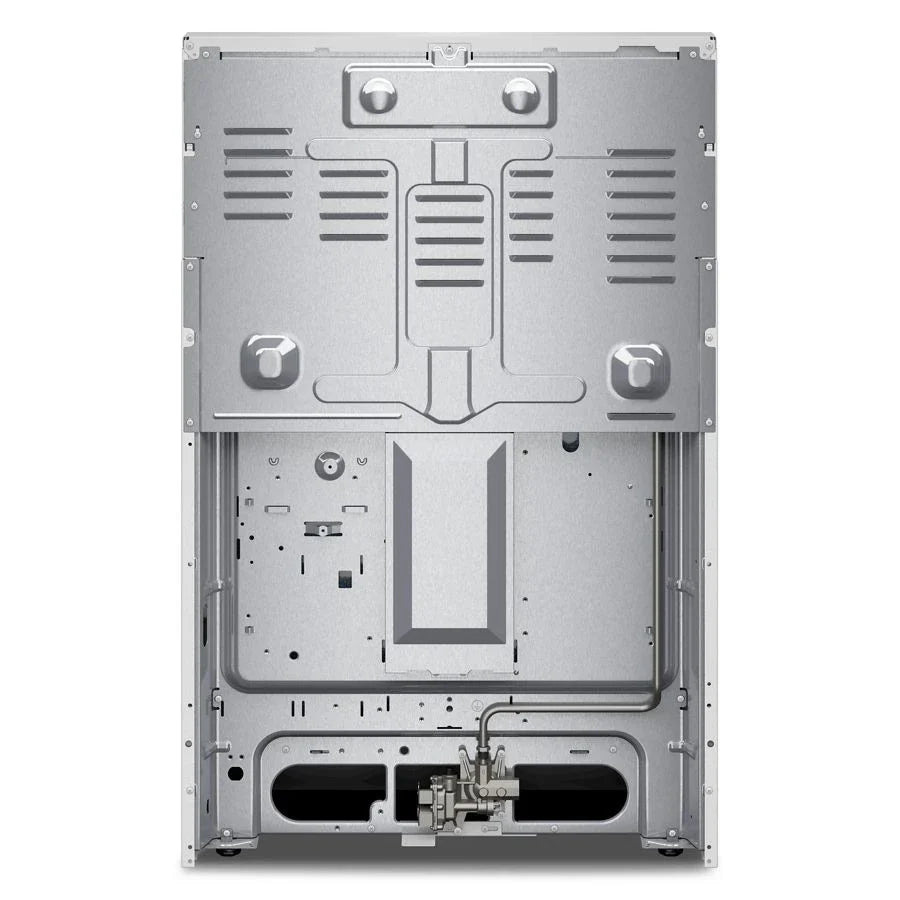 Whirlpool WFGS5730SW 30-inch Gas Range with Air Cooking Technology and EZ-2-Lift™ Hinged Grates White