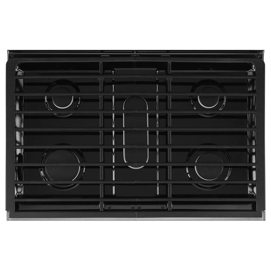 Whirlpool WGG745S0FS 6.0 Cu. Ft. Gas Double Oven Range with EZ-2-Lift™ Hinged Grates Stainless Steel
