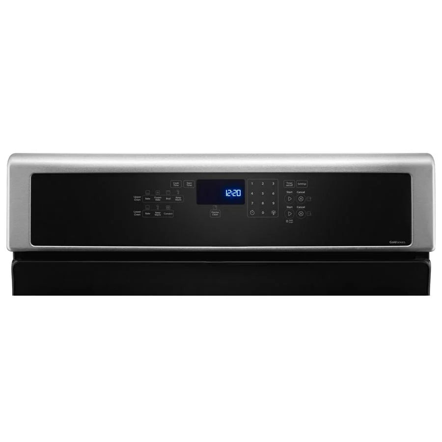 Whirlpool WGG745S0FS 6.0 Cu. Ft. Gas Double Oven Range with EZ-2-Lift™ Hinged Grates Stainless Steel