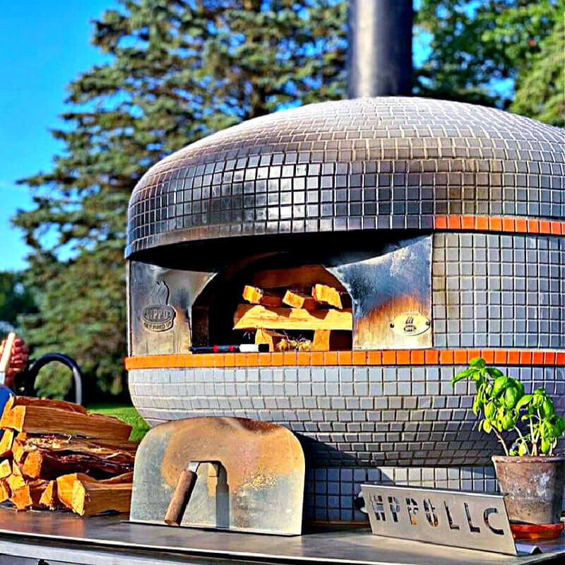 WPPO Lava Professional 40-Inch Digital Wood Fire Outdoor Pizza Oven - WKPM-D100