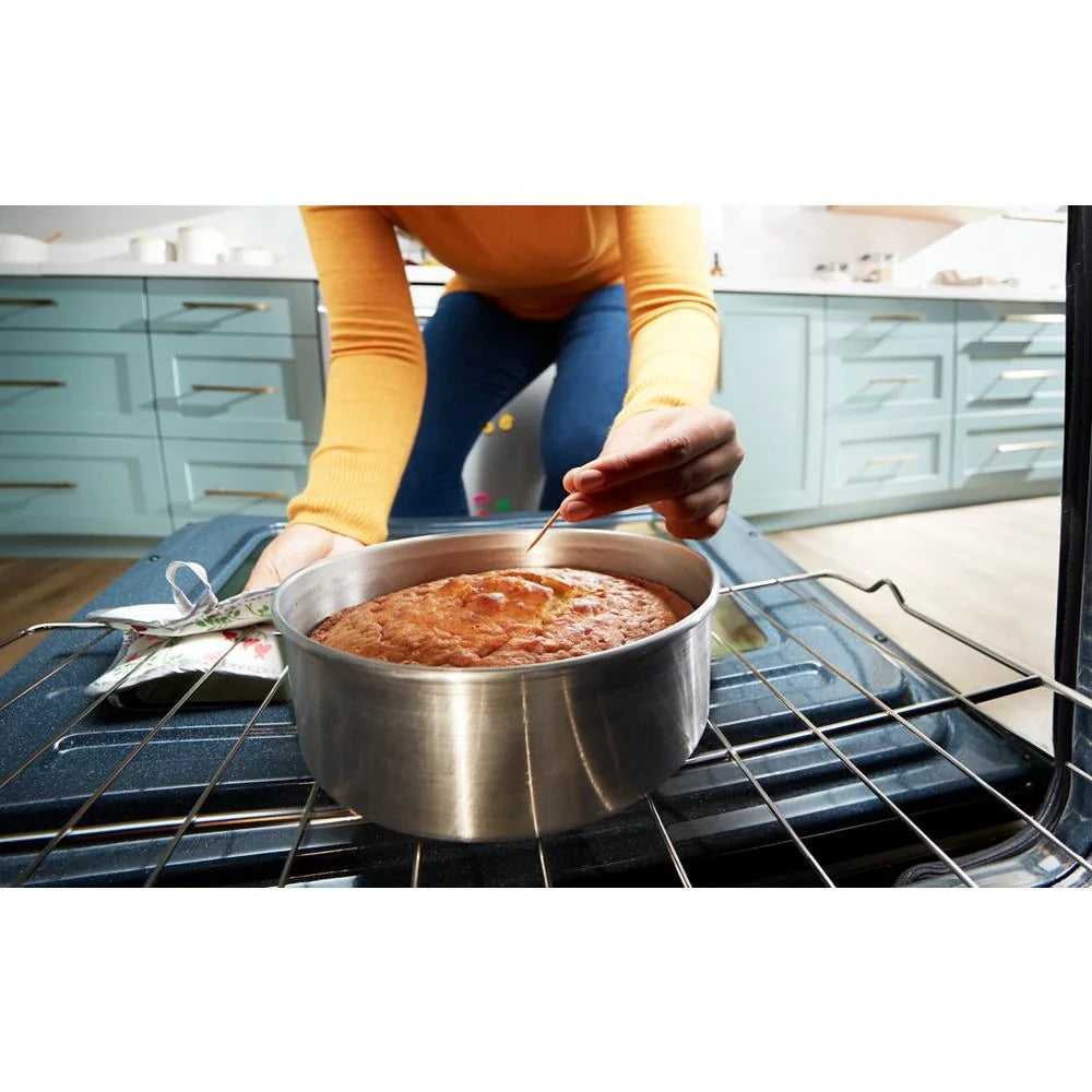 Whirlpool WSGS3330TS 30-inch Gas Range with No Preheat Mode and Slow Cook Stainless Steel