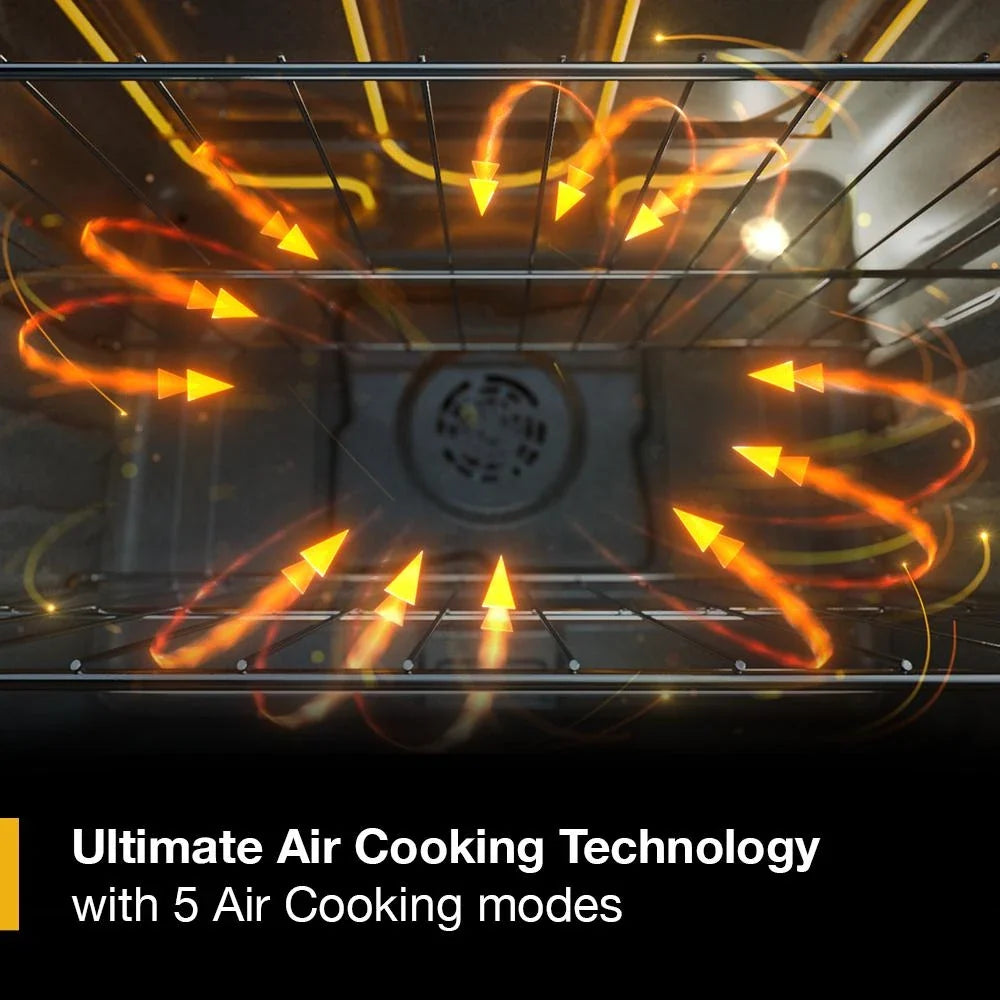 Whirlpool WSGS5030SW 30-inch Gas Smart Range with Air Cooking Technology White