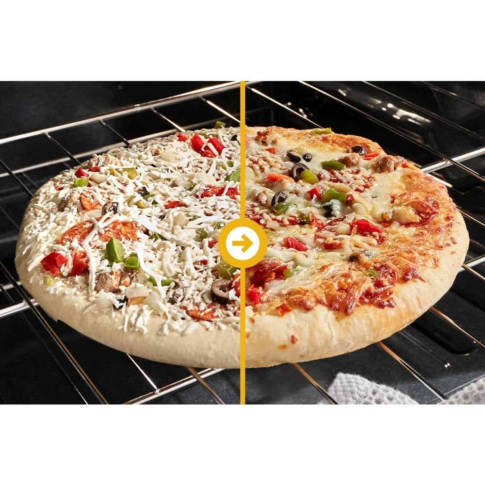 Whirlpool WSGS7530RZ 30-inch Smart Slide In Gas Range with Air Cooking Technology, No Preheat Air Fry, Steam/Self Clean and High Speed Preheat Fingerprint Resistant Stainless Steel