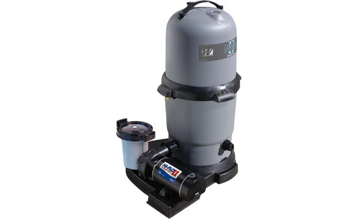 Waterway 520-5167-6S 150 SqFt ClearWater II™ Cartridge Filter System for Above Ground Pool 1.5HP
