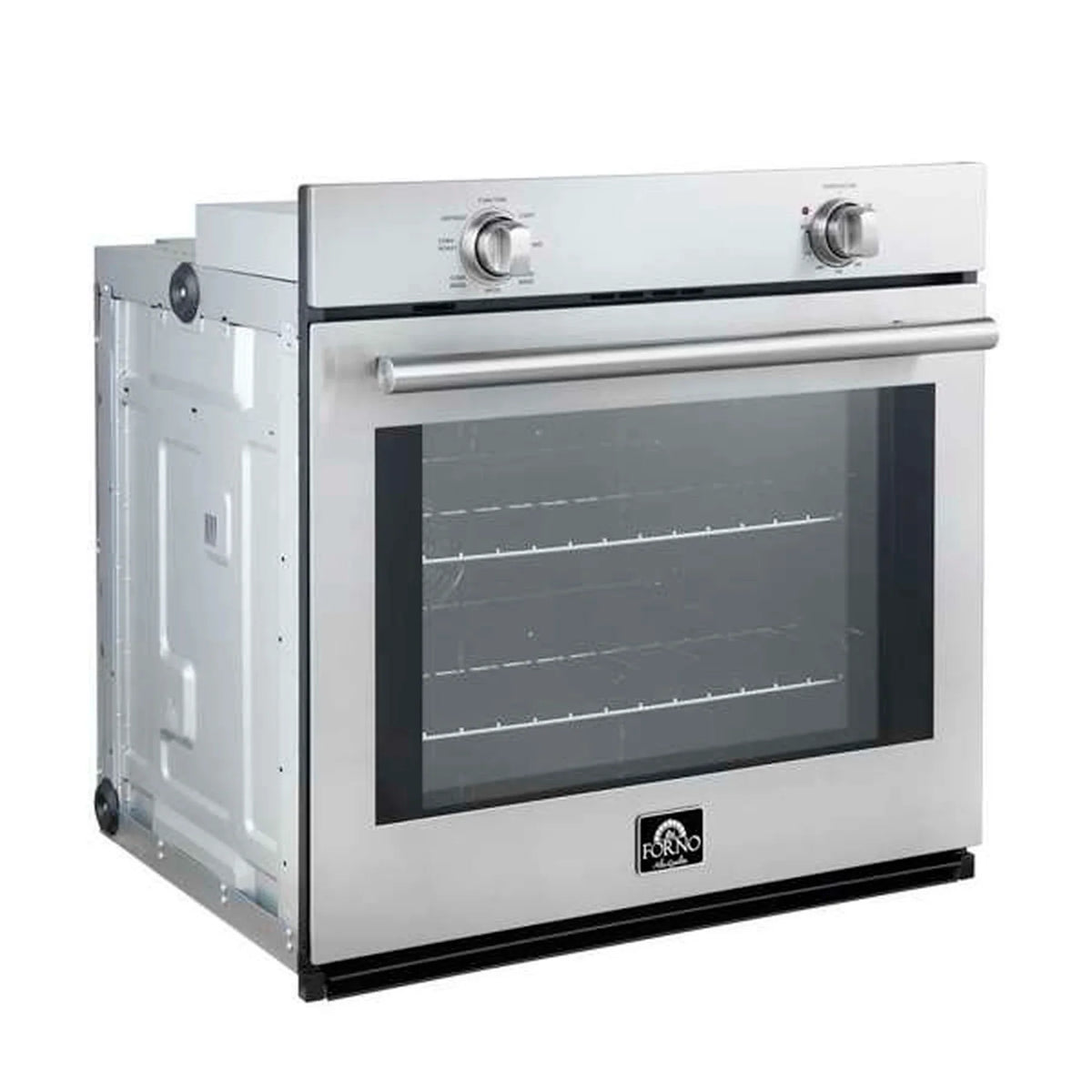 Forno 2-Piece Appliance Package - 30-Inch Vomero Wall Oven & 30-Inch Microwave Oven in Stainless Steel