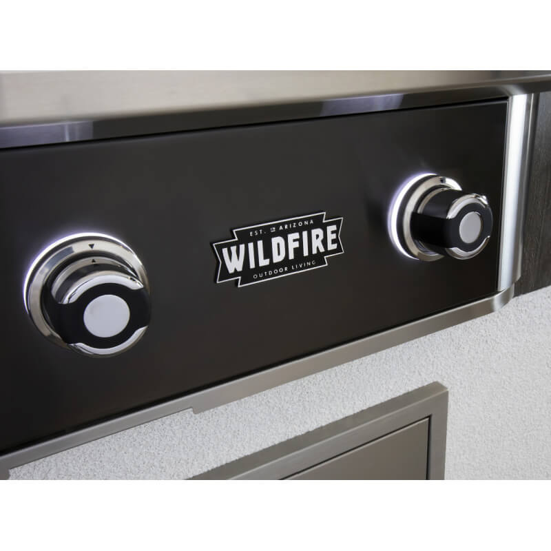 Wildfire Ranch Pro 30 Inch Black Stainless Steel Freestanding Gas Griddle