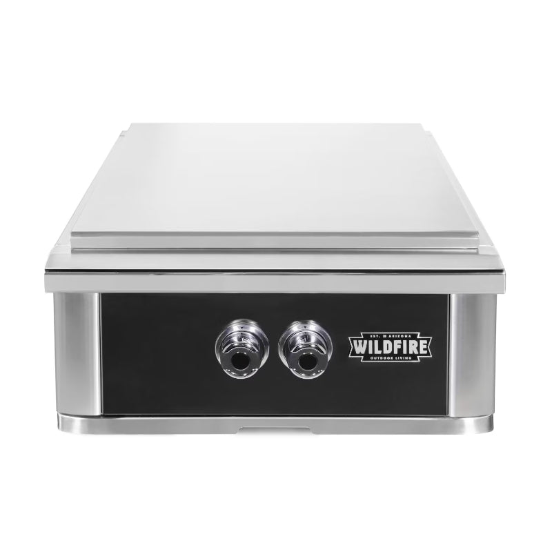 Wildfire Ranch Pro Black Stainless Steel Built-In Power Burner