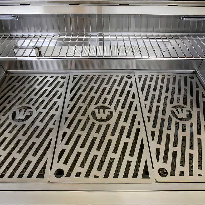 Wildfire Ranch Pro 30 Inch 304 Stainless Steel Built In Gas Grill - Brushed Stainless Steel Accents
