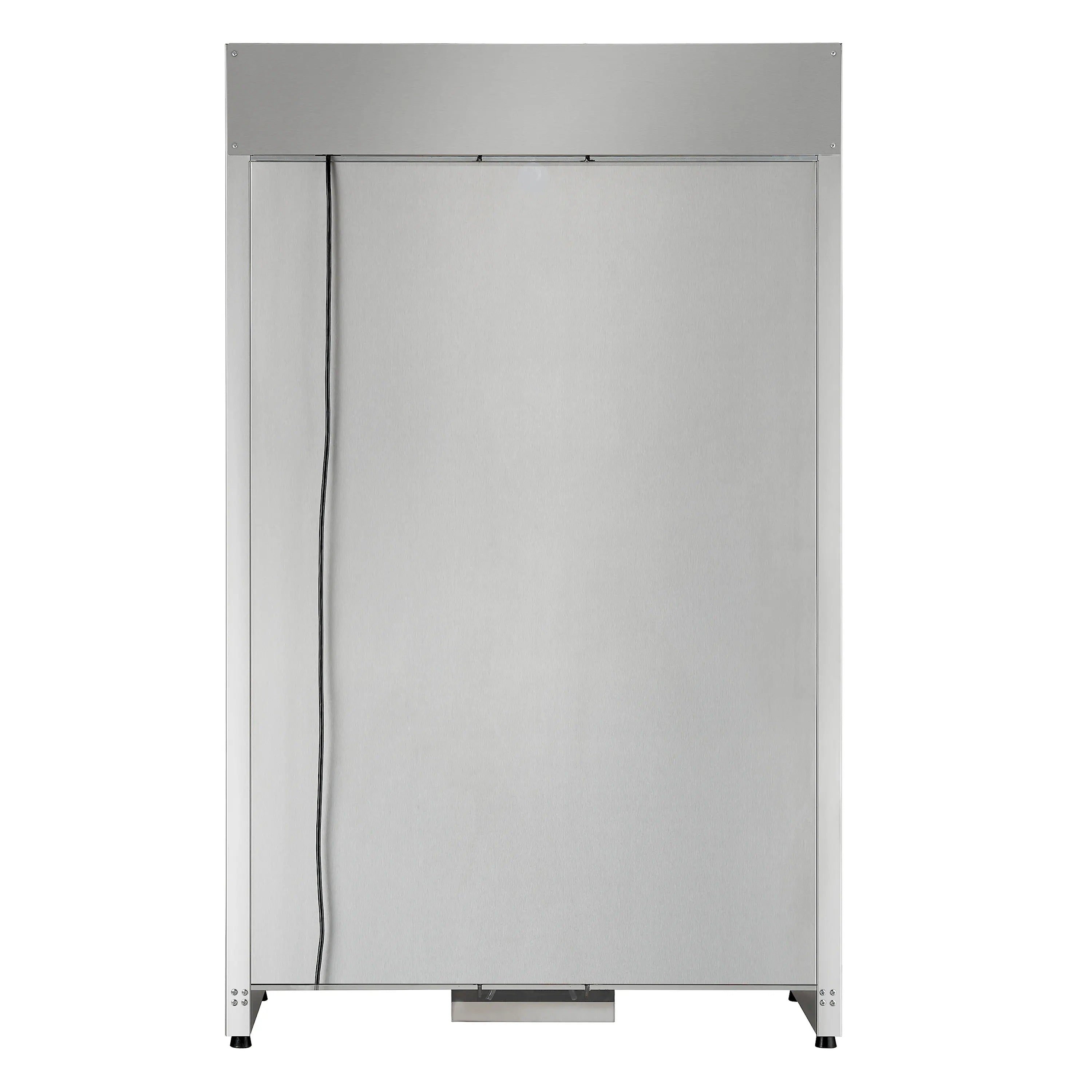 FORNO Abruzzo 48-Inch Dual Zone Wine Cooler with 102 Bottles, 24 Cu. Ft., Green Acrylic Holders & Black Shelves (FWCDR6610-48S)